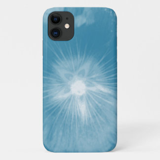 Coques Pour iPhone Hollyhock Flower Icy Blue iPhone 3 Case
