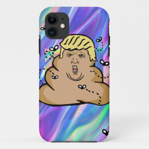 Coque iPhone 11 hologramme décharge trump