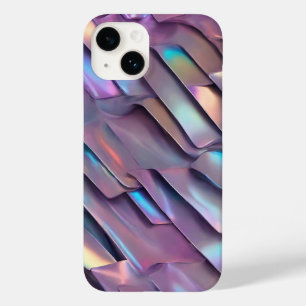 Coque Case-Mate iPhone Holographie abstraite/iridescente futuriste
