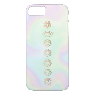 Case-Mate iPhone Case Holographie de l'or spirituel Chakra