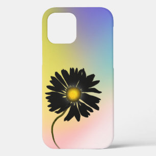 Case-Mate iPhone Case Holographique Abstraite et marguerite noire