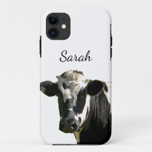 Case-Mate iPhone Case Holstein Cow Farm Animal laitier Noir et blanc