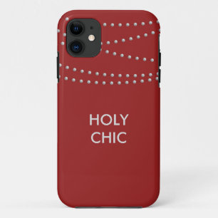 Coques Pour iPhone Holy Chic Pearls iPhone 5 Coque-Mate à peine là