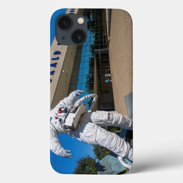 Coques Case-Mate iPhone Homme dans la sculpture de l'espace (Verso)