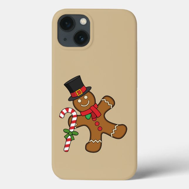 Coques Case-Mate iPhone Homme de pain d'épice (Verso)
