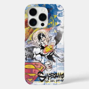 Coques iPhone 16 Pro Homme de Superman d'acier