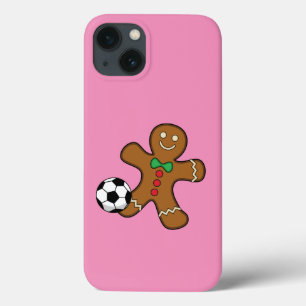 Case-Mate iPhone Case Homme en pain d'épices jouant au football