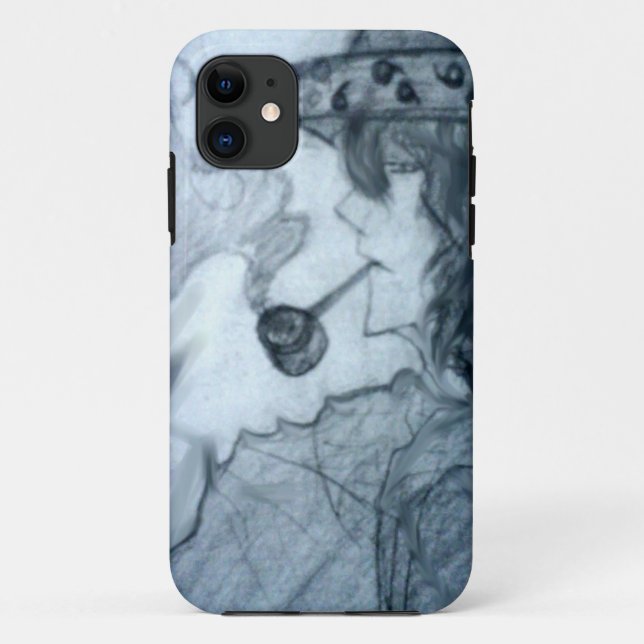 Coques Case-Mate iPhone homme fumer pipe manga anime (Dos)