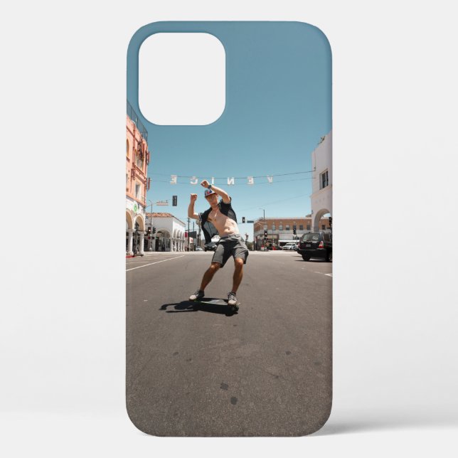Coques Case-Mate iPhone Homme jouant au skateboard (Verso)
