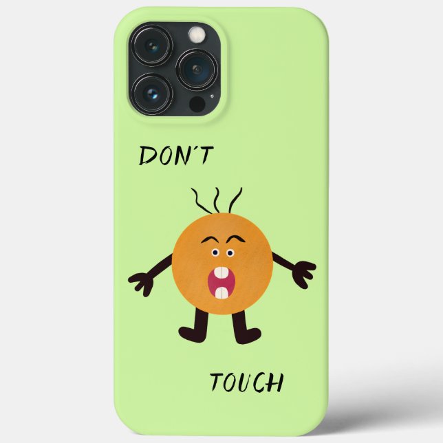 Coques Case-Mate iPhone Homme orange hurlant (Verso)