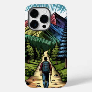 Coque Case-Mate iPhone Homme randonnant sur les sentiers