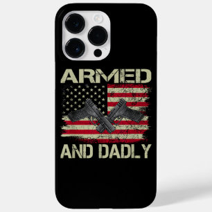 Coque Case-Mate iPhone Hommes armés et papa drôle mortel pour papa
