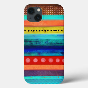 Coque Case-Mate iPhone Hommes Homme Grungy Grungy Couleurs de blocs
