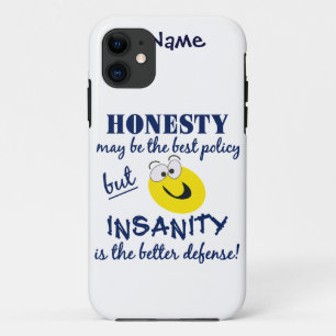 Case-Mate iPhone Case Honesty vs. Insanity personnalisé iPhone 5 Coque-M