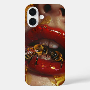 Coque Pour iPhone 16 Honey Drip Beauty – Portraits dorés sensuels de fe