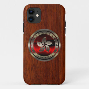 Etui iPhone Case-Mate Hong Kong Seal on Mahogany Print