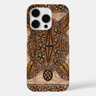 Coque iPhone 16 Pro Honu Primitive Hawaiian Tattoo Tapa Coque-Mate iPh