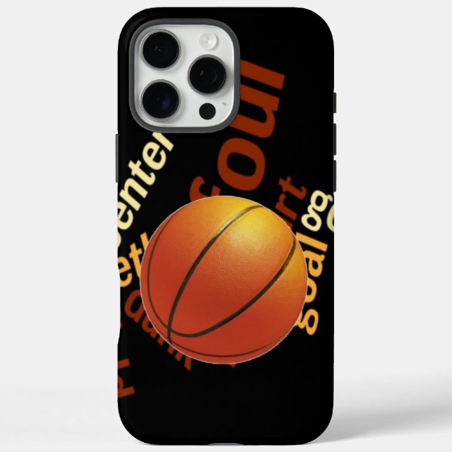 Coques Case-Mate iPhone Hoops Basketball Sport Fanatics (Verso)