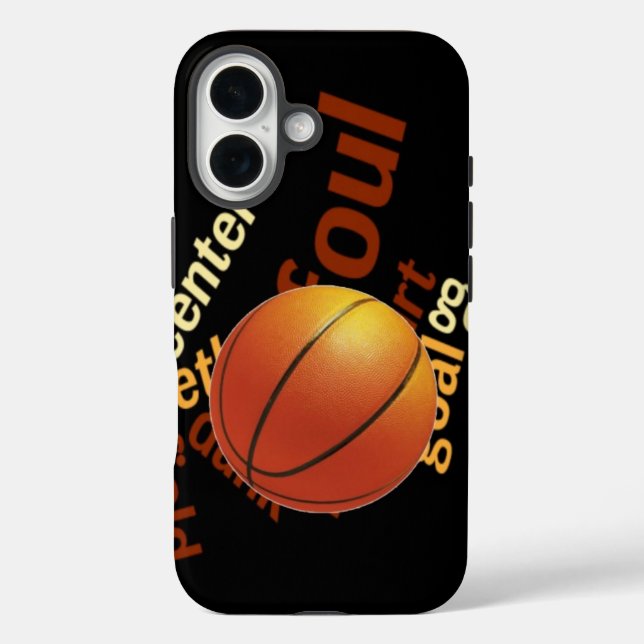 Coques Case-Mate iPhone Hoops Basketball Sport Fanatics.jpg (Verso)