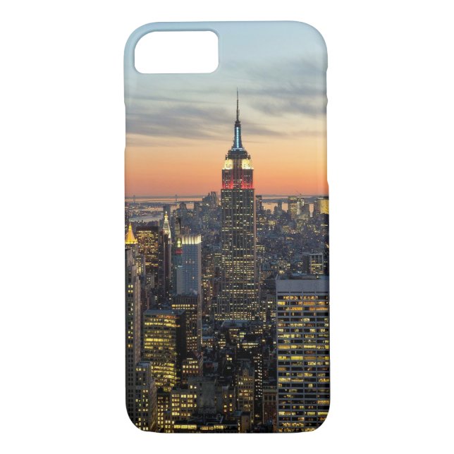 Coques Case-Mate iPhone Horizon d'aube de New York (Dos)
