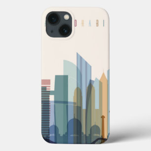 Coque Case-Mate iPhone Horizon de ville d'Abu Dhabi, Emirats Arabes Unis