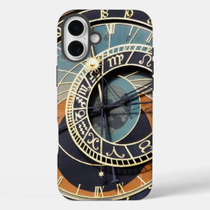 Coque Pour iPhone 16 Plus Horloge Astronomique À Praque