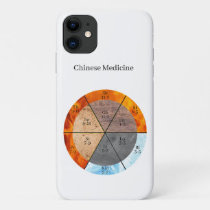 Case-Mate iPhone Case Horloge des méridiens des organes des cinq élément
