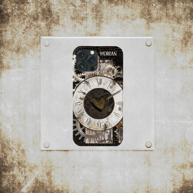 Coques Case-Mate iPhone Horloge et engrenages Steampunk (Créateur téléchargé)