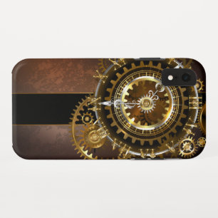 Case-Mate iPhone Case Horloge Steampunk avec des engrenages anciens