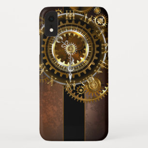 Case-Mate iPhone Case Horloge Steampunk avec des engrenages anciens