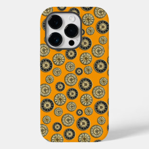 Coque Pour iPhone 14 Pro Horloge vintage
