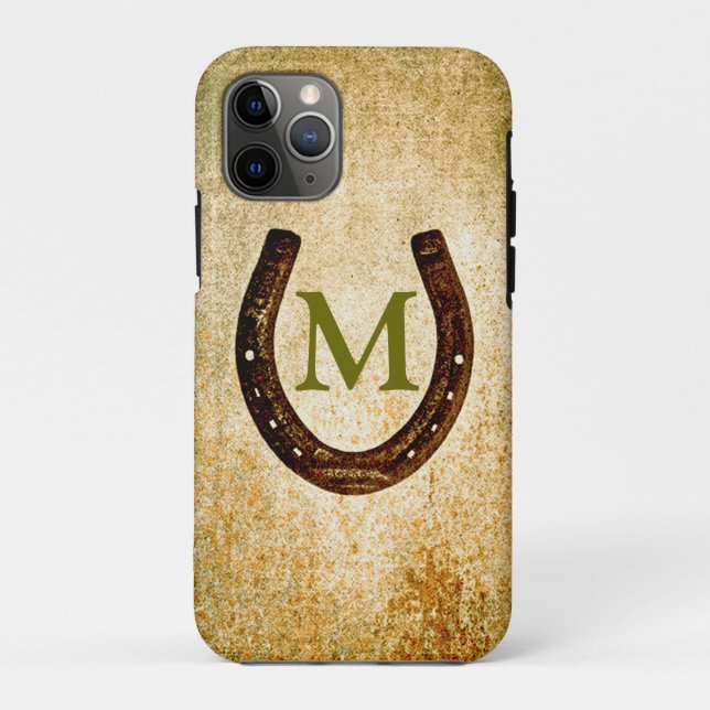 Coques Case-Mate iPhone Horseshoe avec Monogramme pour personnaliser (Dos)