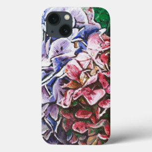 Etui iPhone 13 Hortensias 2010