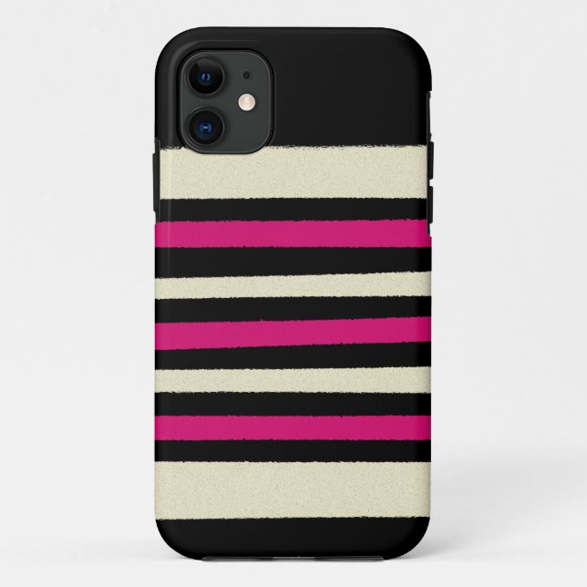 Coques Case-Mate iPhone Hot rose mignon Motif moderne tendance (Dos)