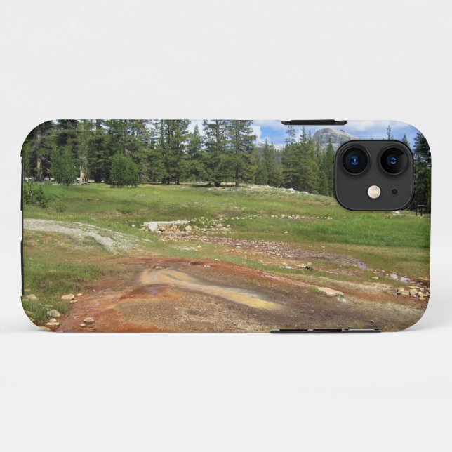 Coques Case-Mate iPhone Hot Springs à Tuolumne Meadows, Yosemite, CA (Dos (Horizontal))