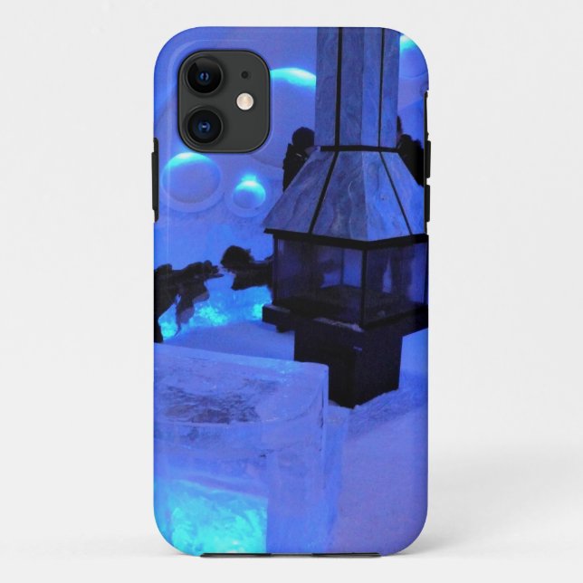 Coques Case-Mate iPhone Hôtel de Glace, Québec, Canada (Dos)