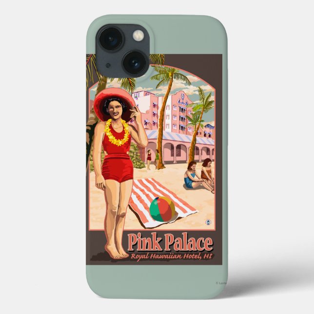 Coques Case-Mate iPhone Hôtel Royal Hawaii à Hawaii (Verso)