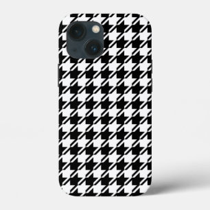 Case-Mate iPhone Case Houndstooth BW Rpt Motif