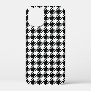Case-Mate iPhone Case Houndstooth BW Rpt Motif