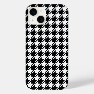 Coque Case-Mate iPhone Houndstooth BW Rpt Motif