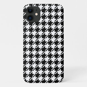 Case-Mate iPhone Case Houndstooth BW Rpt Motif
