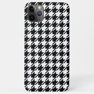 Case-Mate iPhone Case Houndstooth BW Rpt Motif