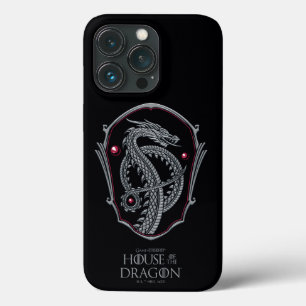 Case-Mate iPhone Case HOUSE of the Dragon   Silver Dragon Crest