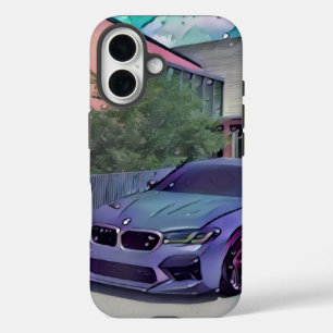 Coque Pour iPhone 16 Housse arrière de téléphone pour voiture BMW