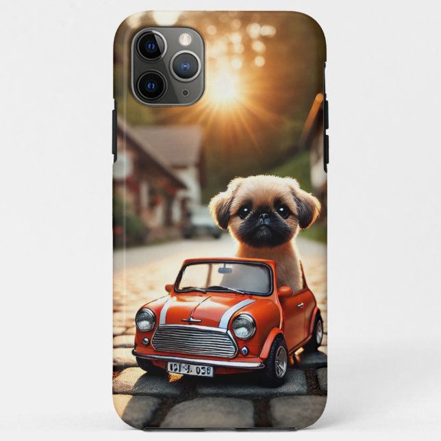 Coques Case-Mate iPhone Housse avec Mops et Mini Morris (Dos)