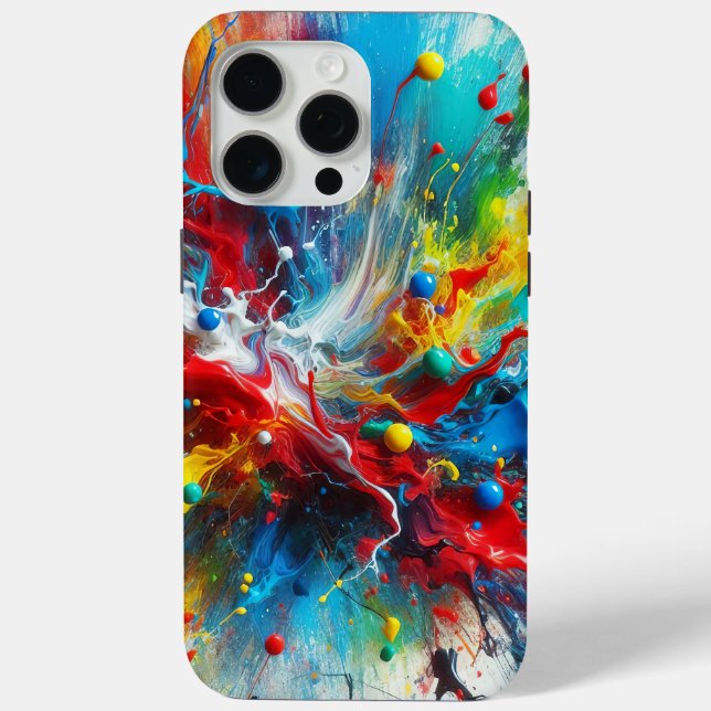Coques Case-Mate iPhone Housse de téléphone à éclaboussures de peinture (Verso)