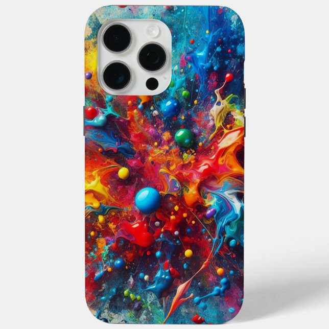 Coques Case-Mate iPhone Housse de téléphone à éclaboussures de peinture (Verso)