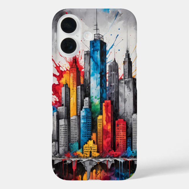 Coques Case-Mate iPhone Housse de téléphone à ligne de ville de gratte-cie (Verso)