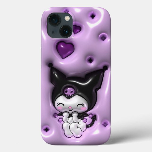 Coques Case-Mate iPhone Housse de téléphone esthétique gothique violet mig (Verso)