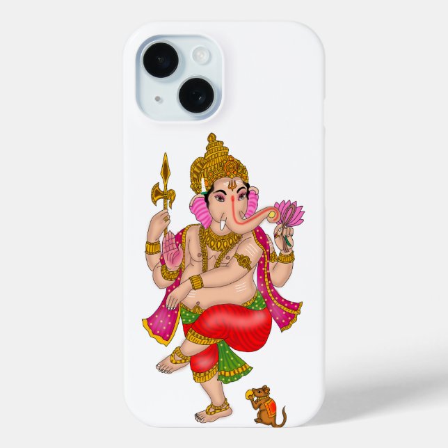 Coques Case-Mate iPhone Housse de téléphone Ganesha dansant (Verso)
